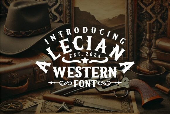 Aleciana Western: The Serif Font That Elevates Brand Storytelling