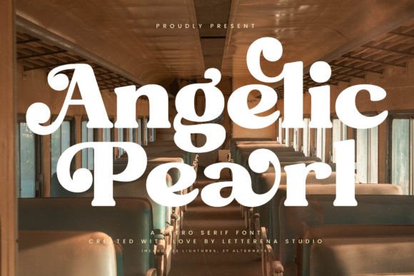 Angelic Pearl: A Luxury Serif Font for Campaign Headlines