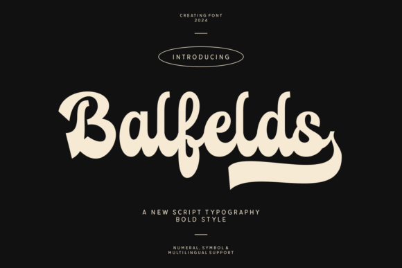 Balfelds: A Bold Script Font for Scroll-Stopping Brand Content