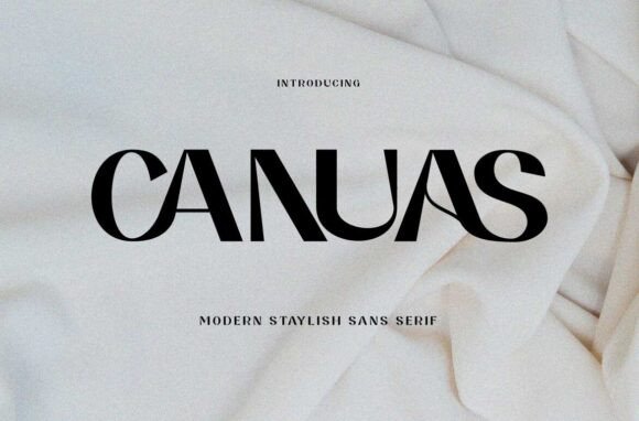 Canuas: A Retro-Bold Sans Serif for Editorial Warmth