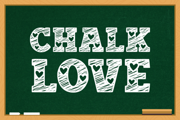 Chalk Love: A Decorative Typeface That Feels Like Handwritten Affection