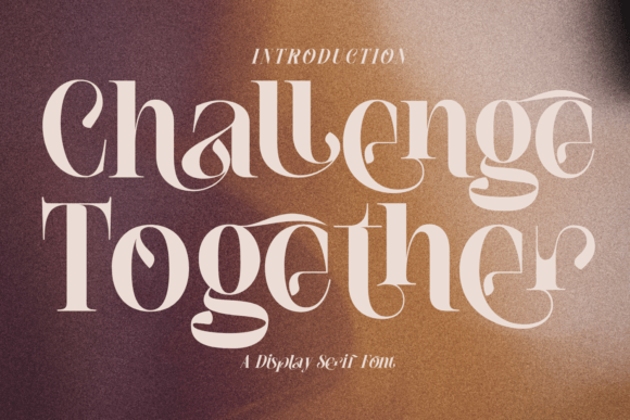 Challenge Together: A Serif Font That Makes Your Campaign Stand Out