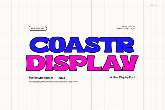 Coastr: A Retro Display Font That Anchors Editorial Mood