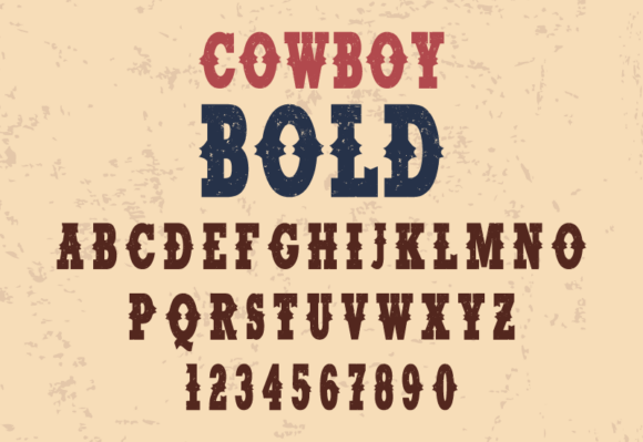 Cowboy Bold: A Standout Sans Serif Typeface for Digital Branding