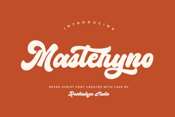 Masteryno: A Retro Script Font for Editorial Charm