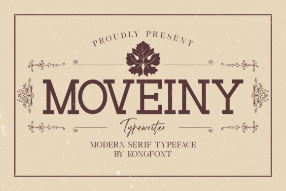 Moveiny Serif Font: Elegant Vintage Typography for Your Brand