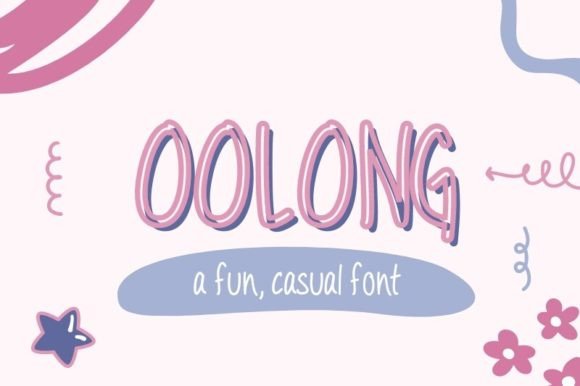 Oolong: A Playful Script Font for Youthful Campaigns