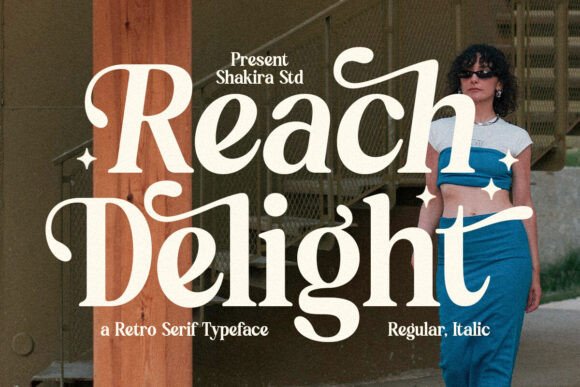 Reach Delight: A Serif Font That Elevates Editorial Design