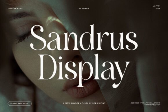 Sandrus: A Refined Serif Font for Brand Identity