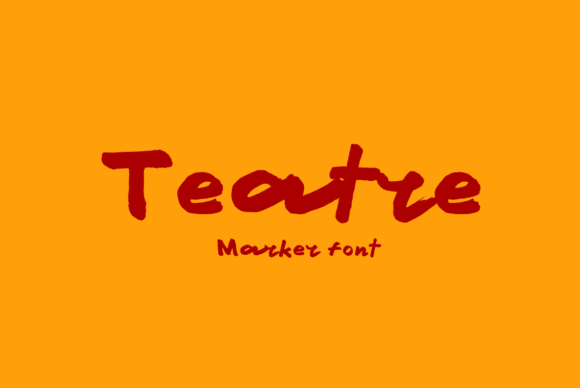Teatre Font: Vintage Bakery Charm for Handmade Labels & Printables