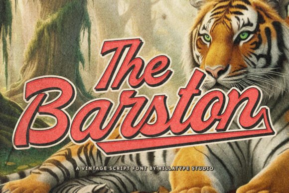 The Barston: A Vintage Script Font That Elevates Real Small Business Branding