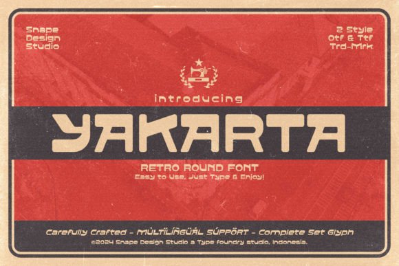 Yakarta: A Timeless Font for Modern Branding